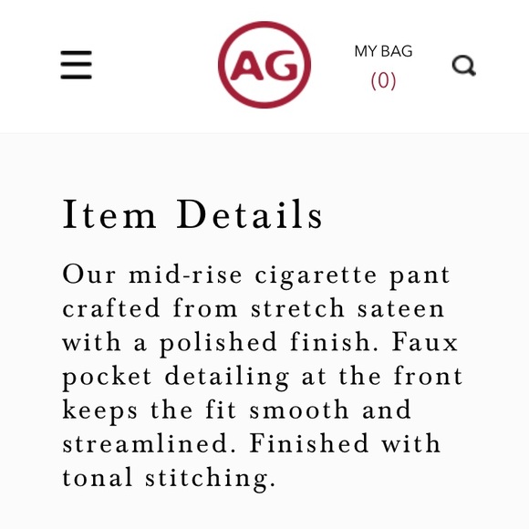 AG Adriano Goldshmied The Prima Sateen Jean - Picture 7 of 8